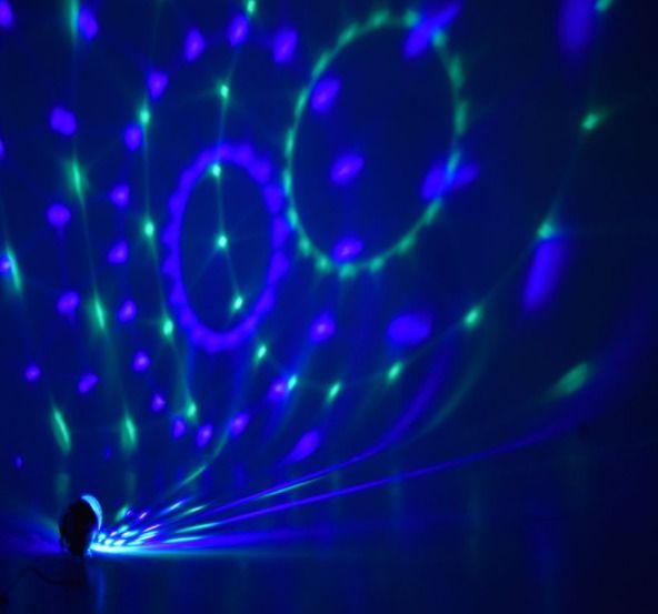 Mini RGB LED Disco light Sound active