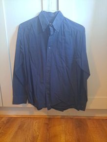 Blue Harbour Navy Shirt size Medium