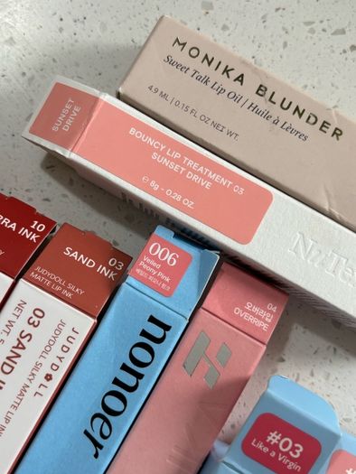 Korean viral lip products new