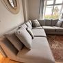 Grey L shape sofa Image 3