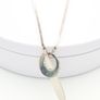 Vintage 925 Silver Scandinavian Necklace In Original Box Image 5
