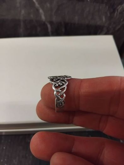 Silver Children of Lir Ring