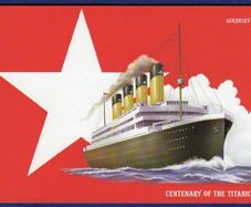 2012 Alderney Centenary of the Sinking of the Titanic Stamp Booklet Mint Never Hinged (MNH)