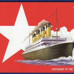 2012 Alderney Centenary of the Sinking of the Titanic Stamp Booklet Mint Never Hinged (MNH)