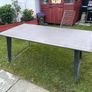 Large concrete resin topped table available free to take. Image 4