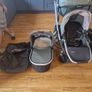 Uppababy Vista Twin Travel System with 2 B-Safe Car Seats Image 2