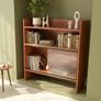 vintage midcentury teak bookcase Image 4