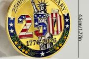 1pc of The 250Th Anniversary Coin of America (1776-2026), new.
