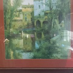 large professionally framed pictures