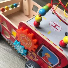 Squirrel Play Wooden Fire Engine