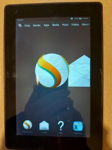Amazon Kindle Fire (3rd Generation) in very good condition
