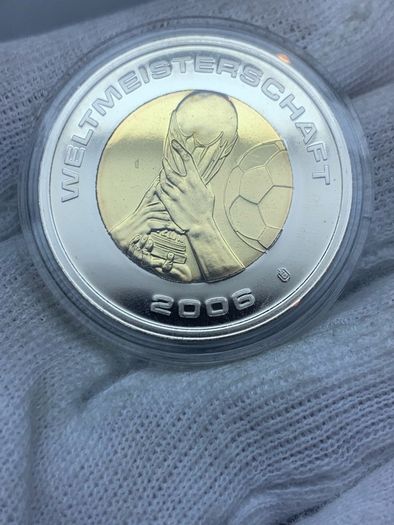 Germany? EUFA EURO 2008 & World Cup 2 euro coin big weight 29.6 diameter 3.5cm