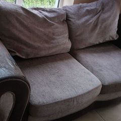 2 seater sofa bed and armchair
