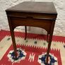 Antique Georgian Mahogany Writing Table or Ladies Desk. Image 2