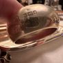 Antique sterling silver napkin rings Image 5