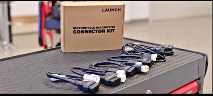 Launch diagnostic Motorcycle kit cable NEW