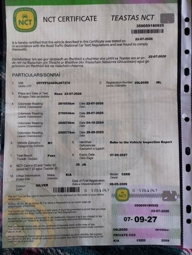 2009 Kia Ceed