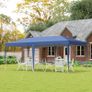 3 x 6m Pop Up Gazebo, Double Roof Foldable Canopy Tent, Outdoor Garden Wedding Awning Canopy Steel (FREE SHIPPING) Image 4
