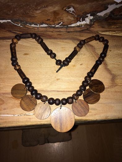 Wooden necklace