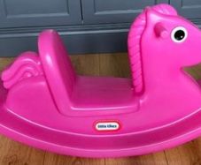 Outdoor rocking horse