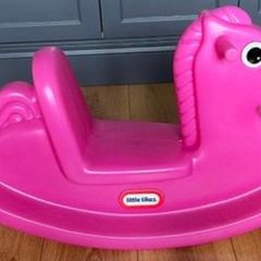 Outdoor rocking horse
