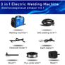 PRO PSWM01A MIG Welding Machine 3 in 1 Welder 220V 140 Amp Max TIG MMA Flux Cored Wire DIY Professional Welding Work Image 3