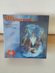 3D Effect Puzzle  555 Pieces (Sealed)