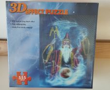 3D Effect Puzzle  555 Pieces (Sealed)