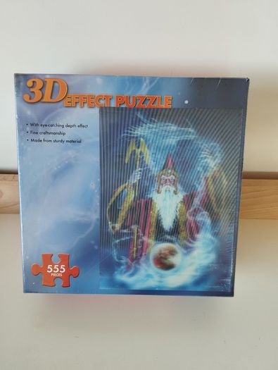 3D Effect Puzzle  555 Pieces (Sealed)