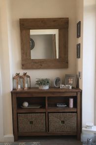 Mirror & Console Table