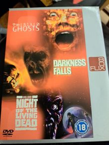 Triple horror movie DVDs