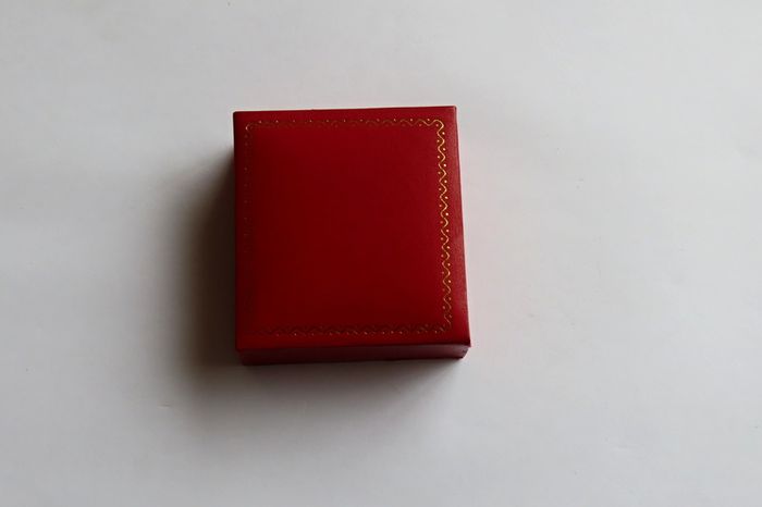 Red Maundy Coin Box For 4 Coin Set