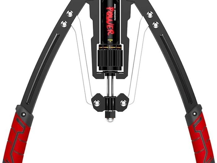 FREE EXPRESS SHIPPING Double Spring Power Twister Exercise Bar Adjustable Resistance For Upper Body Arm Strength Weight Training At Home Fitness Adjustable Resistance For Arm