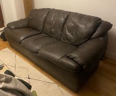 Free 3 Seater Sofe - Leather
