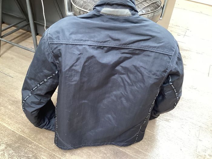 Motorbike clothing and helmet