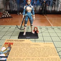 G.I. Joe Resolute Scarlett w/alt headsculpt