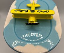 Advertising Butter Dish