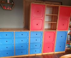 4 Ikea kids Trofast Wardrobe Units