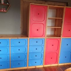4 Ikea kids Trofast Wardrobe Units