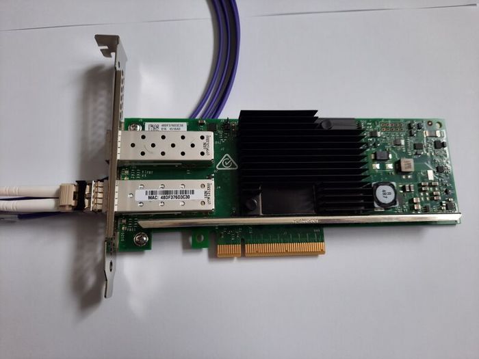 10Gb Network bundle 2x dual 10Gb network card + 3m fibre cable
