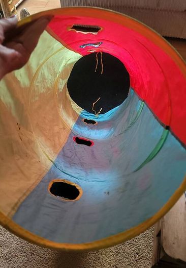 Free Fold up Kids or Pets Play Tunnell
