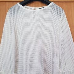 Primark White Top Size 8