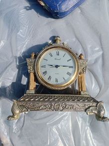 Vintage Coral Clock