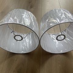 NEW lampshades - white