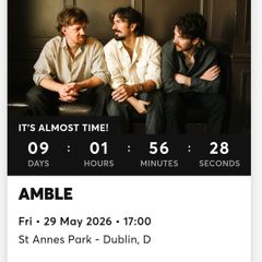 Amble Tickets St Anne's Park