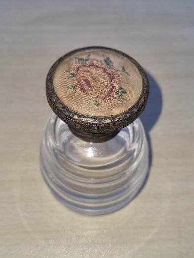 Antique perfume bottle from the turn of the 19th and 20th centuries