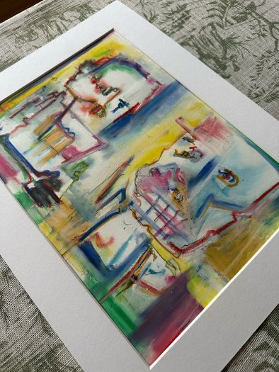 Pastel - Original Abstract Portraits