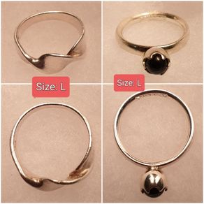 Sterling Silver Rings (Boxed)