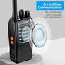 Walkie Talkies,eSynic 4Pcs Professional Best Walkie Talkies- 2 Way Radio Long Range Rechargeable Walkie Talkies for Adult With Original Earpieces &16CH Single Band Image 4