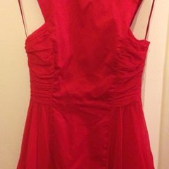 Red dress from ASOS